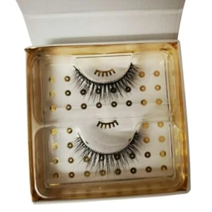 Battington Monroe 3D Faux Silk False Lashes Falsies Eyelashes Black - Picture 1 of 2