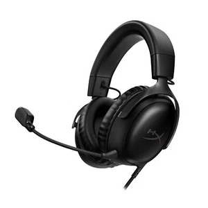 HyperX Cloud III Wired Gaming Headset PC/PS5/Xbox Series X|S  Angled 53mm Black - Picture 1 of 9