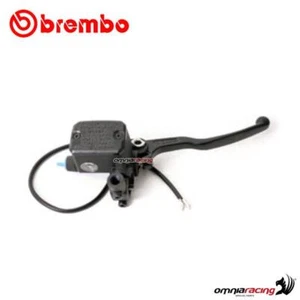 Axial brake pump Brembo front 16mm black body black lever integrate reservoir - Picture 1 of 10