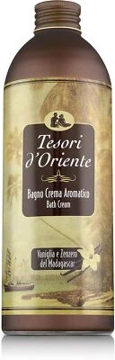 Tesori D'Oriente Schaumbad Creme Vanille E Ingwer 500 ML, 2 Stücke - Bild 1 von 3