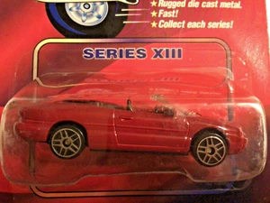 MAISTO 1996 97 98 99 CHRYSLER SEBRING CONVERTIBLE 1:64-scale diecast body RED - Picture 1 of 5