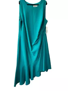 Eliza J Blue Asymmetrical High Low Dress Women’s Size 22 - Picture 1 of 9
