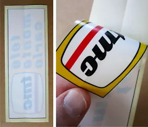 ADESIVO-VETROFANIA/STICKER "TMC - TELE MONTE CARLO" - EMITTENTE TV - Anni '80 - Bild 1 von 4