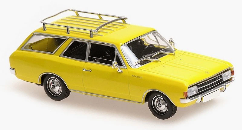 Opel Rekord C Caravan 1969 Yellow  'Maxichamps' Editio 1:43 MINICHAMPS 940046110 - Immagine 1 di 1