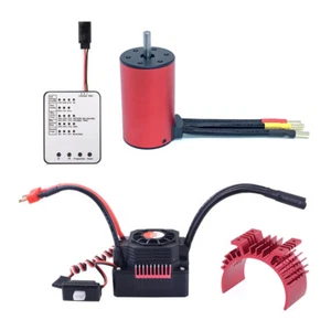 KingVal 3660 bürstenloser Motor +60A ESC + Programmkarte + Kühlkörperkarte für 1/10 RC Auto - Bild 1 von 14