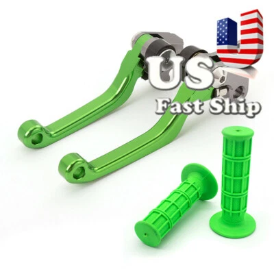 FXCNC Fit Kawasaki KX450F 2006-2012 07 08 Pivot Brake Clutch Lever Handle Grips Foto 1 de 4