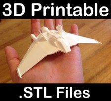 3D printable Stl files F302 Tauri fighter