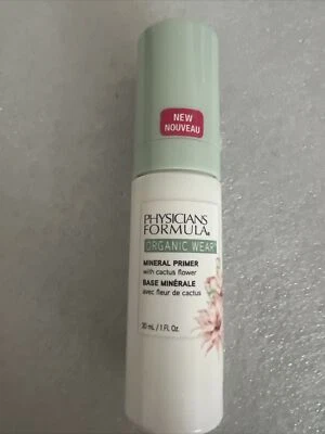 Physicians Formula Organic Wear Mineral Primer With Cactus Flower PF11056 NEW - Image 1 of 4