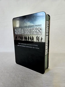 Band of Brothers 10 Part HBO Mini Series 6-Disc DVD Set Steelbook EUC - Picture 1 of 7