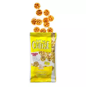 Keto Snacks: Just the Cheese Low Carb Minis, White Cheddar 16 Beutel (1 Carb) - Bild 1 von 1