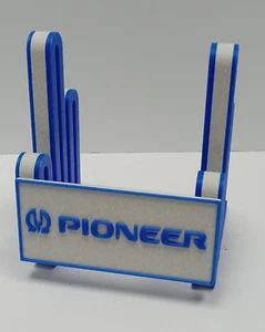 Vintage Pioneer Now Playing Record Display Stand - Upgraded Blue & Marble - Bild 1 von 5