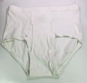 Hanes Slips Herren Gr. XL 1 Paar 100% Baumwolle unsere bequemsten weiß - Bild 1 von 3