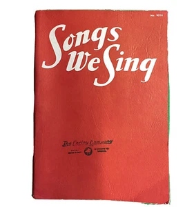 Songs We Sing 2nd Edition Sheet Music Vintage - Picture 1 of 4