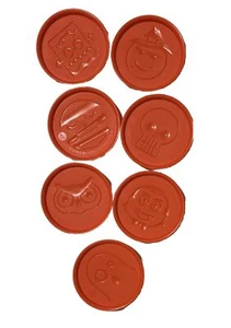 Pampered Chef Halloween Cookie Cutters Round & Shapes 1598 - Picture 1 of 1