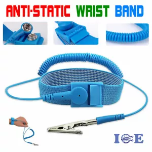 Anti-Static Wrist Band ESD Grounding Strap Bracelet Prevents Static Build Up ESD - Picture 1 of 1