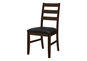 NEU Esszimmerstuhl, 2er Set, 37" Höhe, Küche, Esszimmer, Seite, gepolstert, braun - Bild 1 von 12