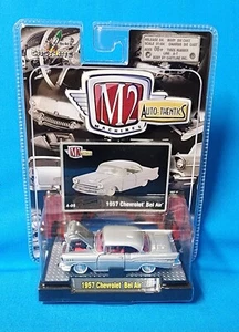 2008 M2 Machines Auto-Thentics 1:64 Die-Cast 1957 Chevrolet Bel Air 08-42 NOS - Picture 1 of 10
