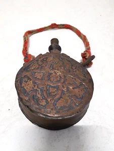 Sehr dekorative antike Pulverflasche (K414) - Bild 1 von 5