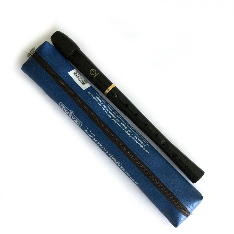 Peripole Angel Soprano Halo Recorder Model PB 6000 Baroque Fingering With Bag - Image 1 of 4