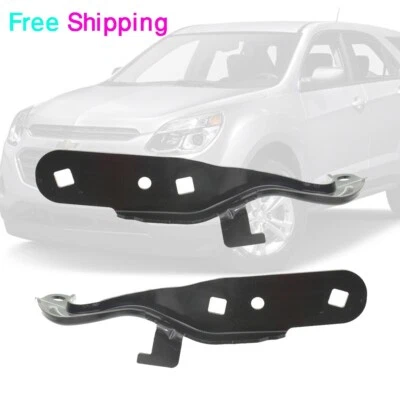 For 2010-2017 CHEVROLET EQUINOX GMC TERRAIN New Hood Hinges Upper Set of 2 - Image 1 of 4