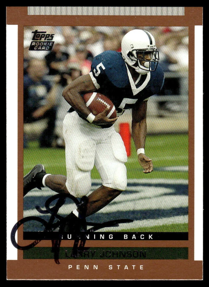 Larry Johnson Signed KANSAS CITY CHIEFS Card - Image 1 of 1