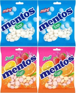 Mentos Chewy Mint & Fruit Flavoured Sweets 150g Bags Bulk Buy - Picture 1 of 8