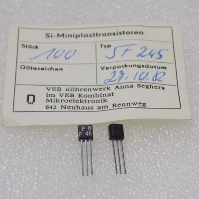  10x SF245 NPN TRANSISTOR  - Bild 1 von 3