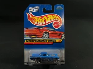 VINTAGE Hot Wheels ‘57 T-Bird Tattoo Machines Series 1 of 4 Cars Collector #685 - Picture 1 of 7