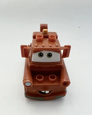 EUC •  Mega Bloks • Disney • Cars • Mater •  #7774 • 5 Pieces • Missing 1 Piece - Image 1 of 4