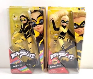 2 x Miraculous 10.5" doll playmates NEW IN BOX Queen Bee & Vesperia ZAG Heroez - Bild 1 von 9