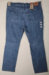 NUEVO Fijador de pizarra para mujer Levi's 724 tiro alto delgado recto, 22x30 - Imagen 1 de 12