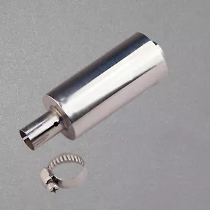Silenziatore Silenziatore per Zenoah 23cc- 32cc Tubo Scarico Motore Benzina Gas RC BoatrT - Foto 1 di 10