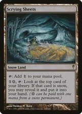 Mtg-scrying sheets/strata serial scanning | coldsnap [eng] nm -
