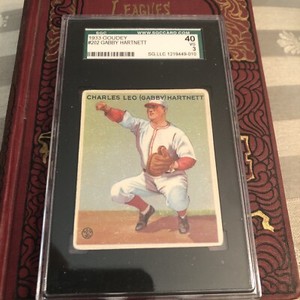 1933 Goudey #202 Gabby Hartnett SGC 3 VG