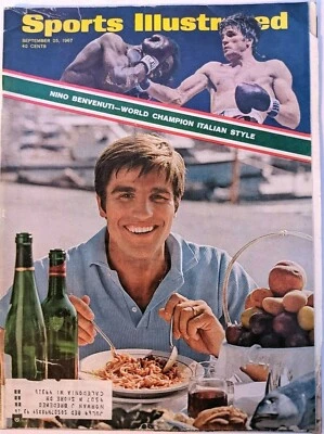 Sports Illustrated VTG September 26 1967 Nino Benvenuti Boxing UCLA Americas Cup - Image 1 of 4