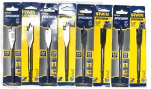 Irwin 5/8" x 6" Speedbor Blue-Groove alte und neue Stile 88810 Spaten Bit - 8 Stck. - Bild 1 von 1