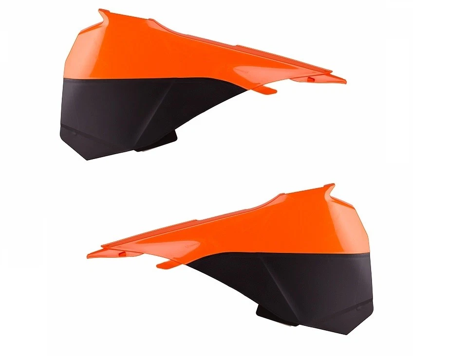 Polisport Cubierta Lateral Efectivo Filtro Airbox Ar / Negro KTM 450 Izquierda F - Imagen 1 de 1