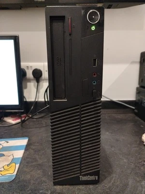 Lenovo ThinkCentre M73 Desktop PC Intel Core i5-4590 8GB RAM 240GB SSD Win 11 Dv - Image 1 of 4