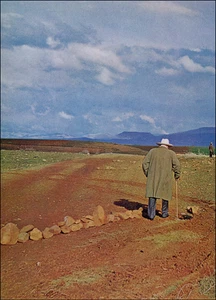 1965 Vintage Print 1959 Winston Churchill Marokko Atlasgebirge Nordafrika - Bild 1 von 3