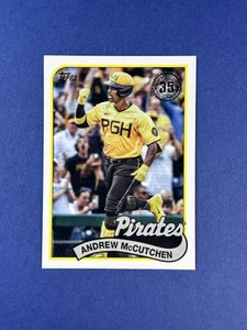 2024 Topps ~ Andrew McCutchen ~ 1989 35th Anniversary ~ 89B-48 ~ Pirates - Picture 1 of 3