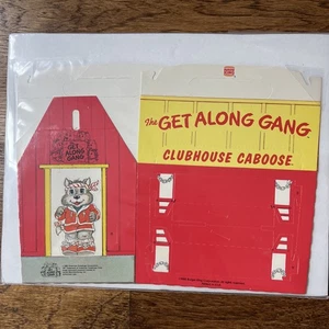 Burger King 1985 comida para niños - The Get Town Gang Clubhouse Caboose - Imagen 1 de 6