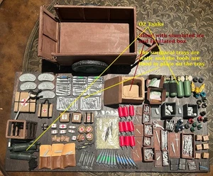 1:6 Scale WWII German Medical Supply Trailer, Packed full of supplies! - Picture 1 of 8