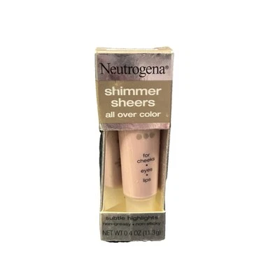 Neutrogena Shimmer Sheers All Over Color, Mesmerized (# 20) eyes - cheeks - lips - Image 1 of 3