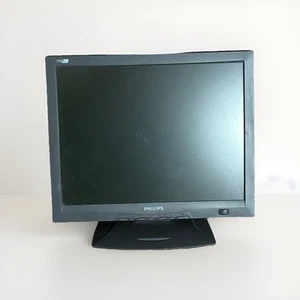 Monitor PC PHILIPS 15" MOD. 150S3H VGA, DVI LED USATO FUNZIONANTE ✅ COMPLETO ✅ - Imagen 1 de 6