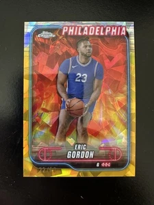 2025 Topps Chrome - Eric Gordon #26 Gold Sapphire /50 NBA - Picture 1 of 2