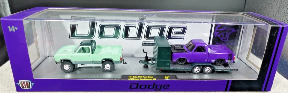 Dodge W200 Power Wagon 1978 Adventurer 150 1/64 1974 M2 Machines Foto 1 de 3