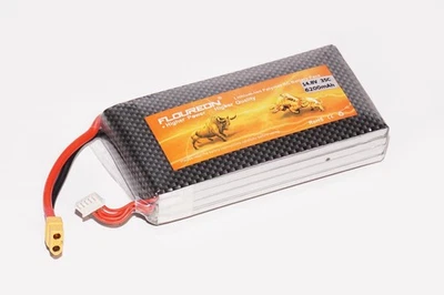 ~ Nuevo paquete de batería de radiocontrol Floureon Higher Power de repuesto 14,8 V LiPo 35C 6200 mAh ~ Foto 1 de 3