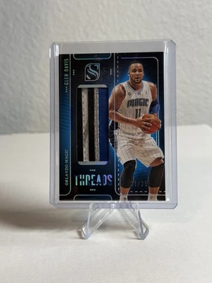 2024-25 Silhouette Glen Davis Threads Juego Usado Parche 21/25 ¡GRAN BEBÉ!! Foto 1 de 2