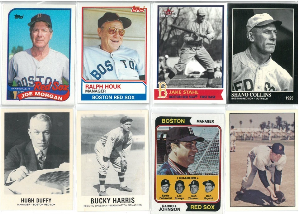 Boston Red Sox Cards From 1975-2025 You Pick The Player/Card - Image 1 of 1