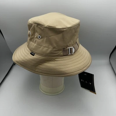 Sombrero Tilley Cubo Ajustado Para Hombres XL Bronceado Claro Golf Sol UPF 50 Repelente al Agua Foto 1 de 4